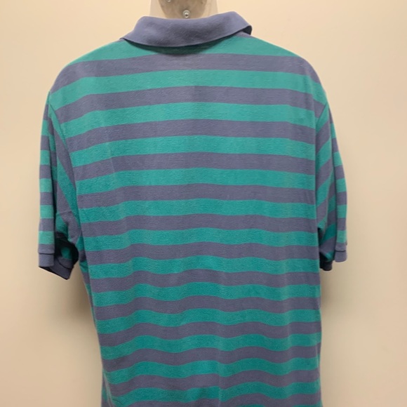 POLO RALPH LAUREN STRIPED POLO SHIRT MENS SIZE XXL - Picture 6 of 8